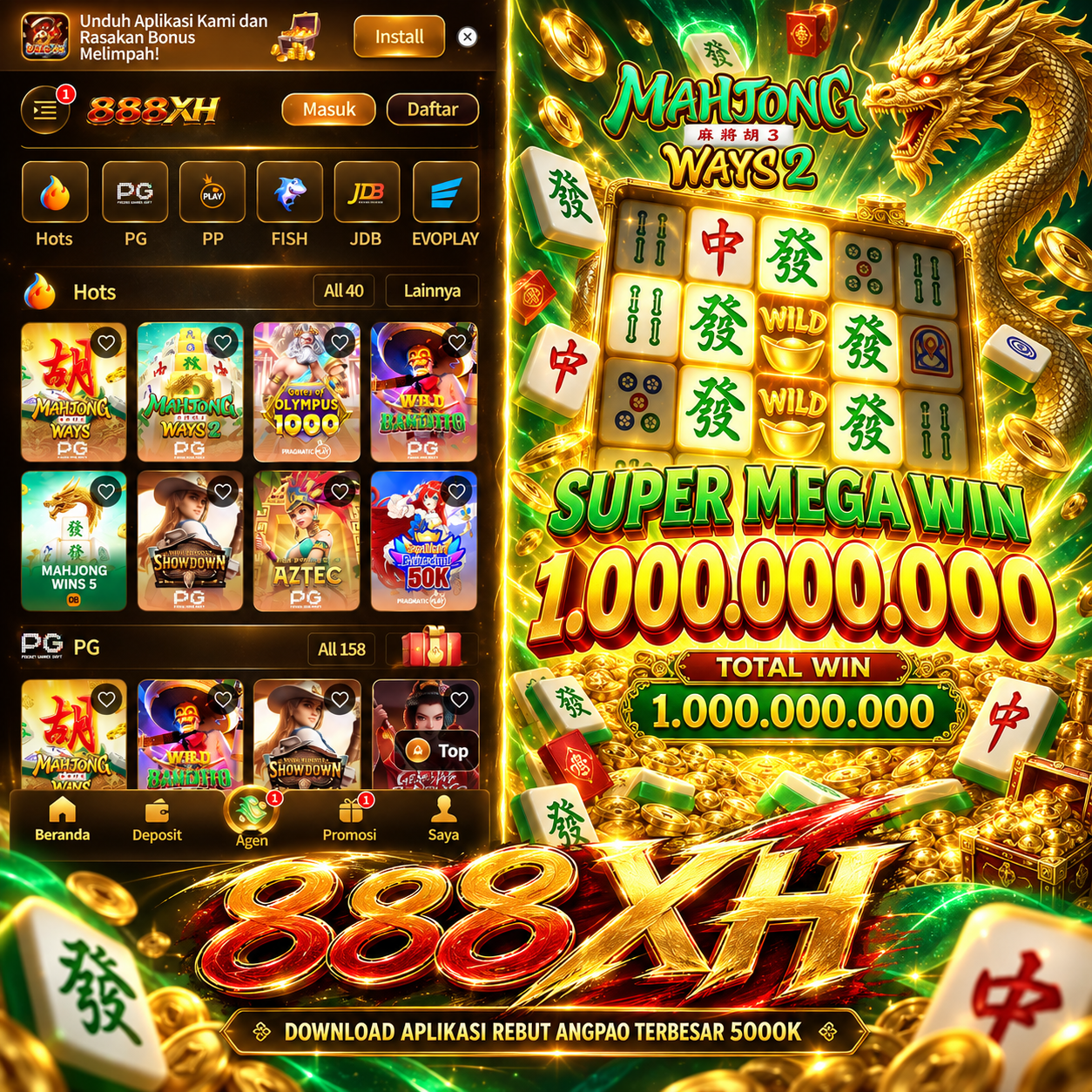 888XH - Official 888xh Daftar & Akun Terbaru ⚡